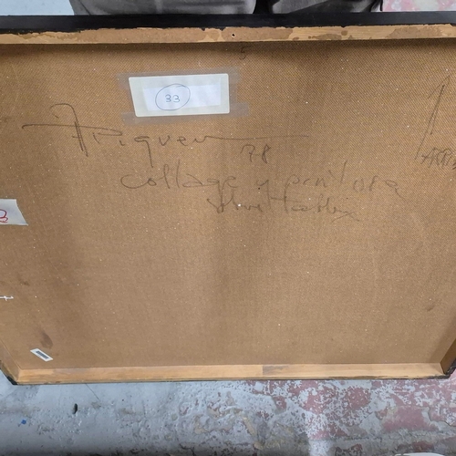 27 - FRANCISCO FARRERAS RICART (SPANISH B. 1927). ABSTRACT. (d) mixed media oil on board, signed, dated a... 