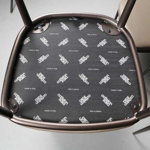 275 - CATTELAN ITALIA BELINA DINING CHAIRS, A SET OF 8. by Paolo Cattelan, each 51cm w x 87 cm t (8).