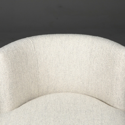 277 - ROBERT LANGFORD QUANT SWIVEL CHAIRS, A PAIR. 64cm W each approx. (2).