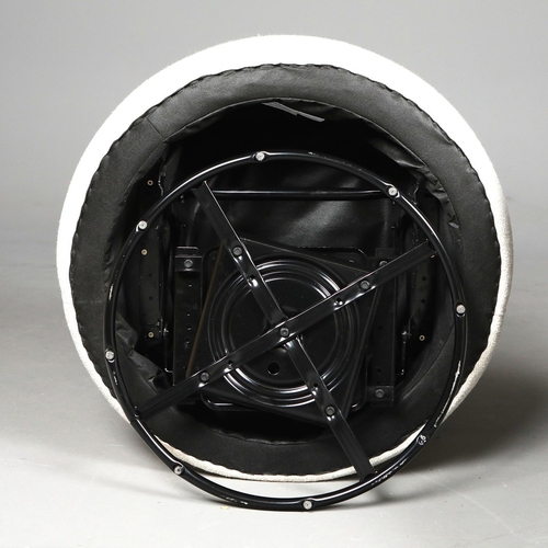 278 - ROBERT LANGFORD ELAINE SWIVEL CHAIRS, A PAIR. 74cm W each approx. (2).