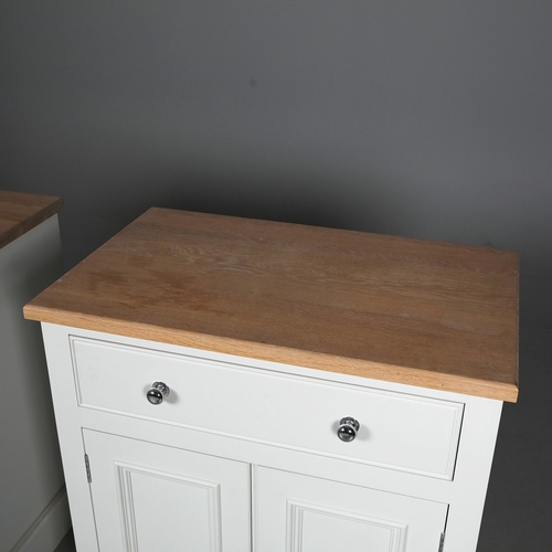 282 - NEPTUNE CHICHESTER SIDEBOARDS, A PAIR. 79.5cm x 49cm x 87.5cm each approx. (2).