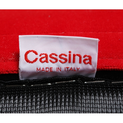 286 - CASSINA MEX CUBE SOFA. by Piero Lissoni, 66cm H x 300cm W x 120cm D
Comes with clips for base frame.