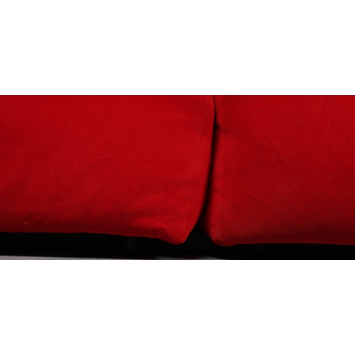 286 - CASSINA MEX CUBE SOFA. by Piero Lissoni, 66cm H x 300cm W x 120cm D
Comes with clips for base frame.