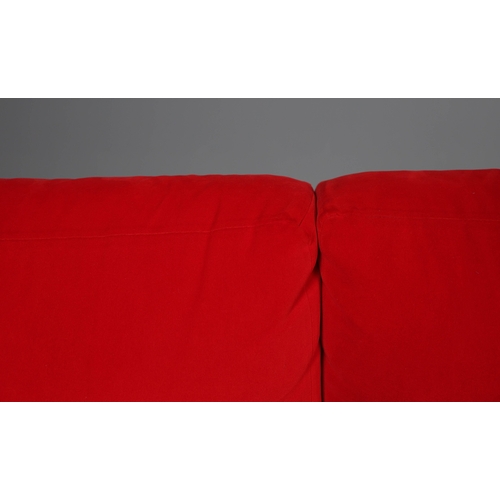 286 - CASSINA MEX CUBE SOFA. by Piero Lissoni, 66cm H x 300cm W x 120cm D
Comes with clips for base frame.