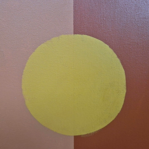 29 - PHIL JOHNS. SOLO. Oil on Canvas, 60cms x 60cms, signed and dated verso.