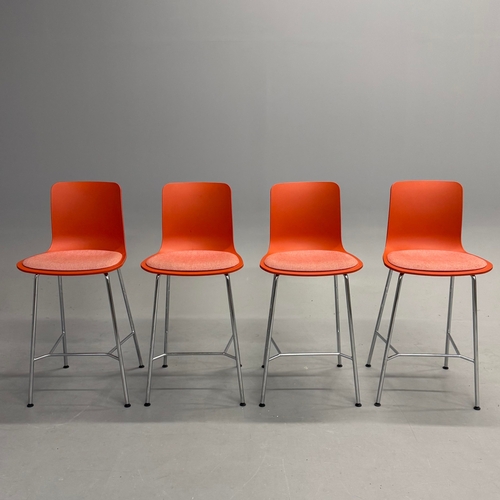 290 - VITRA HAL RE STOOL, A SET OF 4. by Jasper Morrison, 101.5cm H each approx.