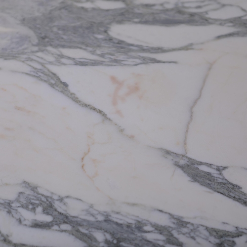 291 - KNOLL STUDIO FLORENCE KNOLL END TABLE. by Florence Knoll, 42cm H x 60cm W x 60cm D.