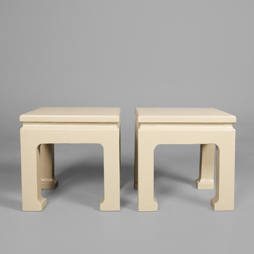 293 - ANDREW MARTIN POSEIDEN SIDE TABLES, A PAIR. 45cm x 45cm x 46cm each approx. (2).