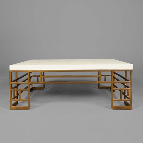 294 - ANDREW MARTIN MINERVA COFFEE TABLE. 120cm x 90cm x 46cm approx.