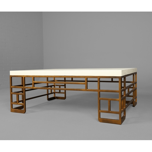 294 - ANDREW MARTIN MINERVA COFFEE TABLE. 120cm x 90cm x 46cm approx.
