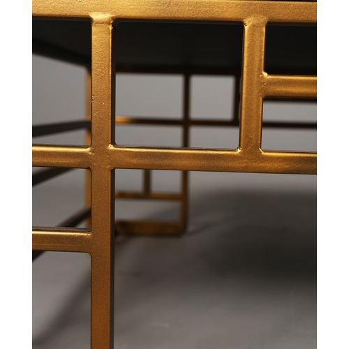 294 - ANDREW MARTIN MINERVA COFFEE TABLE. 120cm x 90cm x 46cm approx.