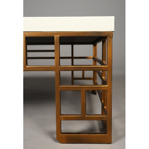 294 - ANDREW MARTIN MINERVA COFFEE TABLE. 120cm x 90cm x 46cm approx.