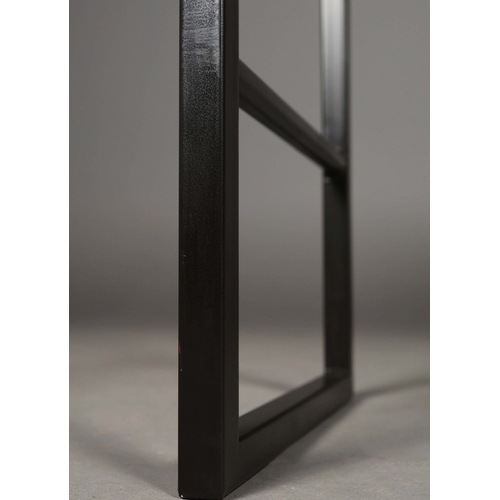 295 - ANDREW MARTIN CONSOLE TABLE. 160cm x 45cm x 90.5cm approx.