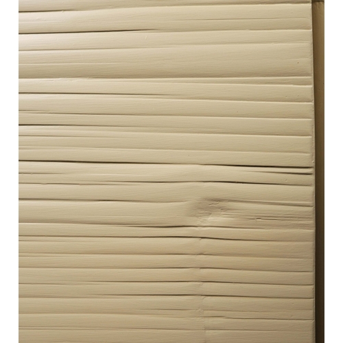 297 - ANDREW MARTIN BAMBOO COFFEE TABLES, A PAIR. 100.5cm x 100.5cm x 46cm each approx. (2).