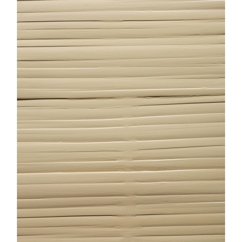 297 - ANDREW MARTIN BAMBOO COFFEE TABLES, A PAIR. 100.5cm x 100.5cm x 46cm each approx. (2).