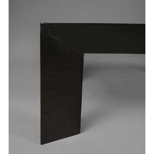 299 - ANDREW MARTIN COFFEE TABLE. 120cm x 90cm x 46cm approx.