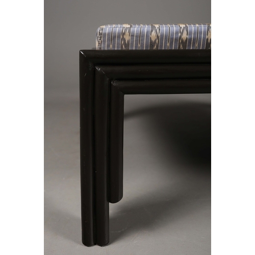 300 - ANDREW MARTIN OTTOMAN. 100cm x 100cm x 45cm approx.