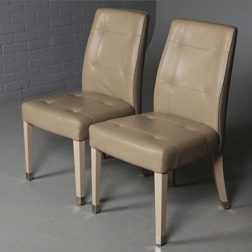 307 - KESTERPORT CHAIRS, A PAIR. each 93cm H x 51cm W approx. (2).