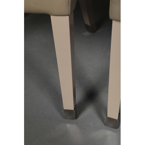 307 - KESTERPORT CHAIRS, A PAIR. each 93cm H x 51cm W approx. (2).