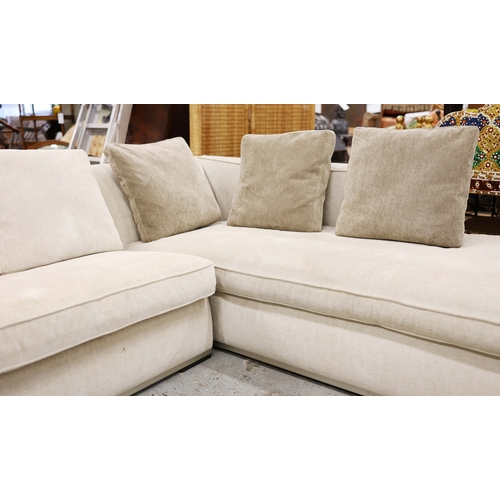 313 - MAXALTO IMPRIMATUR CORNER SOFA. by Antonio Citterio, 306cm W approx.