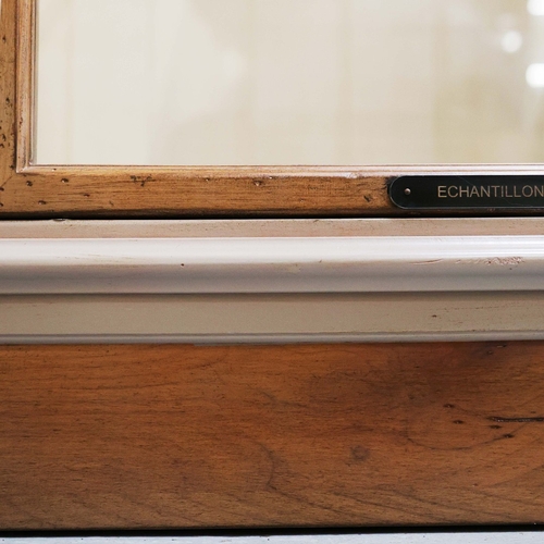 315 - ROCHE BOBOIS ARCHITECTE BOOKCASE. glazed, with painted frame, bears plaques in French 225cm t x 233 ... 