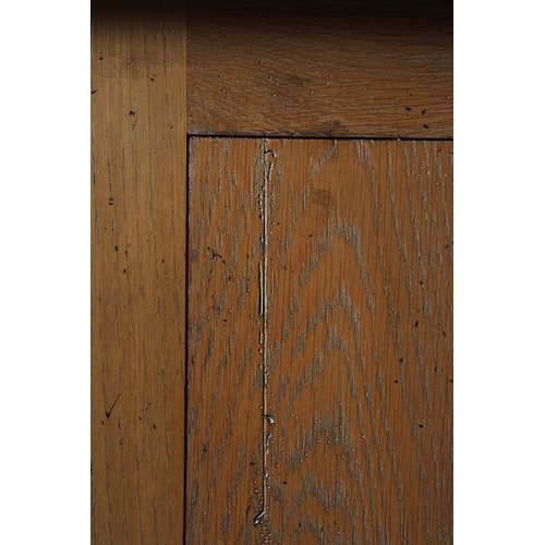 316 - ROCHE BOBOIS MAXIME SIDEBOARD. with six drawers and a sliding black door 88cm t x 233cm w x 54cm d.