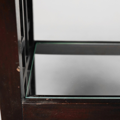 322 - OKA CONSOLE TABLE. 140cm x 40cm x 77.5cm approx.