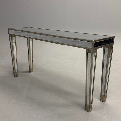 323 - OKA CONSOLE TABLE. 154.5cm x 40cm x 78.5cm approx.