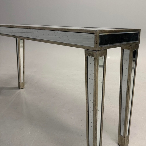 323 - OKA CONSOLE TABLE. 154.5cm x 40cm x 78.5cm approx.