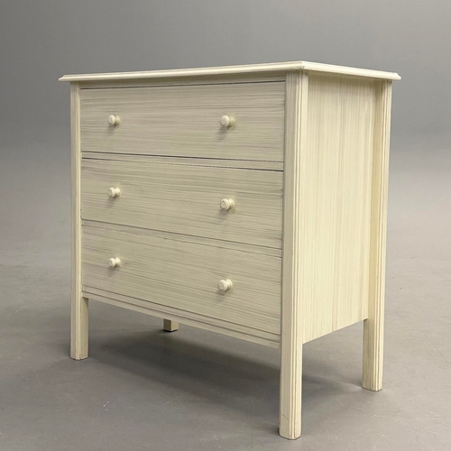 324 - OKA CHEST OF DRAWERS. 82.5cm x 43cm x 81.5cm approx.