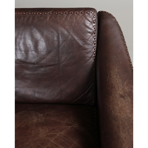 326 - ERHARDSEN & ANDERSEN MATADOR SOFA. by Aage Christiansen, 73cm H x 207cm W x 80cm D.