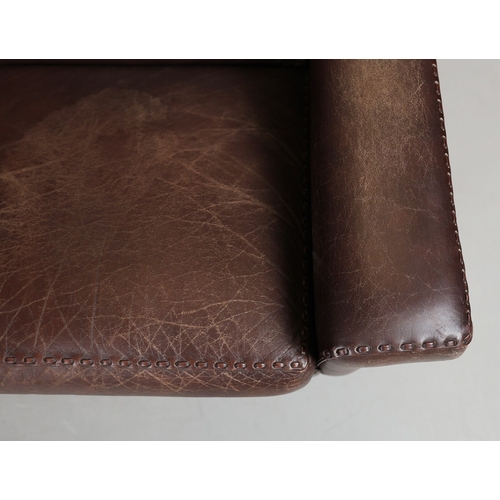 326 - ERHARDSEN & ANDERSEN MATADOR SOFA. by Aage Christiansen, 73cm H x 207cm W x 80cm D.