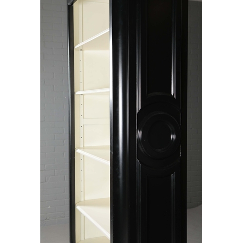 328 - ATTRIBUTED TO CASA PADRINO BOOKCASE. with adjustable shelves and panelled sides approx. 110 cm w x 4... 