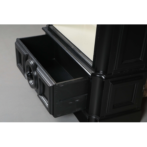 328 - ATTRIBUTED TO CASA PADRINO BOOKCASE. with adjustable shelves and panelled sides approx. 110 cm w x 4... 