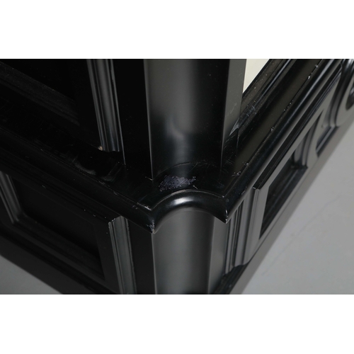 328 - ATTRIBUTED TO CASA PADRINO BOOKCASE. with adjustable shelves and panelled sides approx. 110 cm w x 4... 