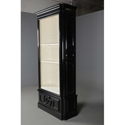 329 - ATTRIBUTED TO CASA PADRINO BOOKCASE. with adjustable shelves and panelled sides approx. 110 cm w x 4... 