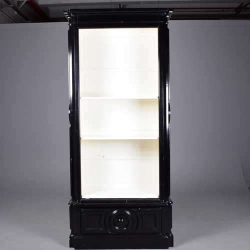 330 - ATTRIBUTED TO CASA PADRINO BOOKCASE. with adjustable shelves and panelled sides approx. 110 cm w x 4... 