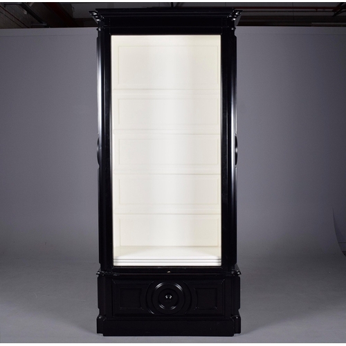 330 - ATTRIBUTED TO CASA PADRINO BOOKCASE. with adjustable shelves and panelled sides approx. 110 cm w x 4... 