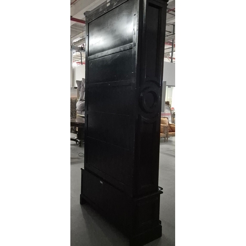 330 - ATTRIBUTED TO CASA PADRINO BOOKCASE. with adjustable shelves and panelled sides approx. 110 cm w x 4... 