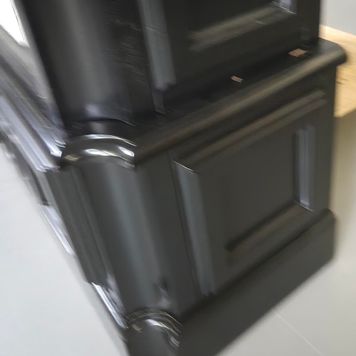 331 - ATTRIBUTED TO CASA PADRINO BOOKCASE. with adjustable shelves and panelled sides approx. 110 cm w x 4... 