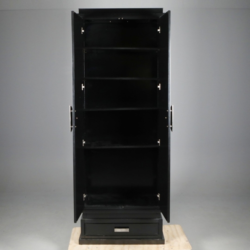 332 - ATTRIBUTED TO CASA PADRINO CUPBOARDS, A PAIR. each approx. 40 cm d x 230 cm r x 85cm w (2).