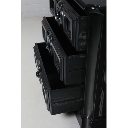 333 - ATTRIBUTED TO EICHHOLTZ CAMBON CHEST. 115 cm w x 50 cm d x 105cm t.