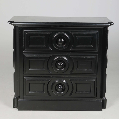 333 - ATTRIBUTED TO EICHHOLTZ CAMBON CHEST. 115 cm w x 50 cm d x 105cm t.