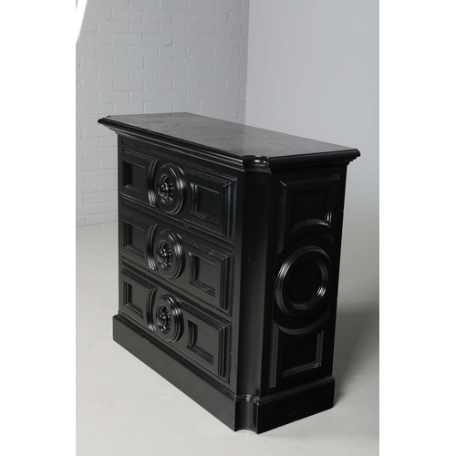 333 - ATTRIBUTED TO EICHHOLTZ CAMBON CHEST. 115 cm w x 50 cm d x 105cm t.