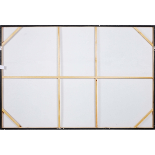 43 - 20TH CENTURY SCHOOL. ABSTRACT. mixed media on canvas, 220cm x 150cm.