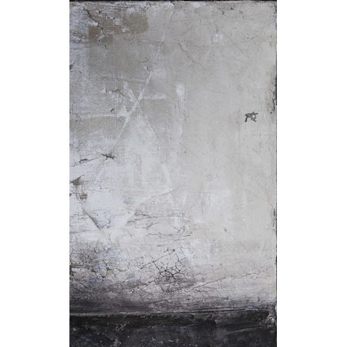 43 - 20TH CENTURY SCHOOL. ABSTRACT. mixed media on canvas, 220cm x 150cm.