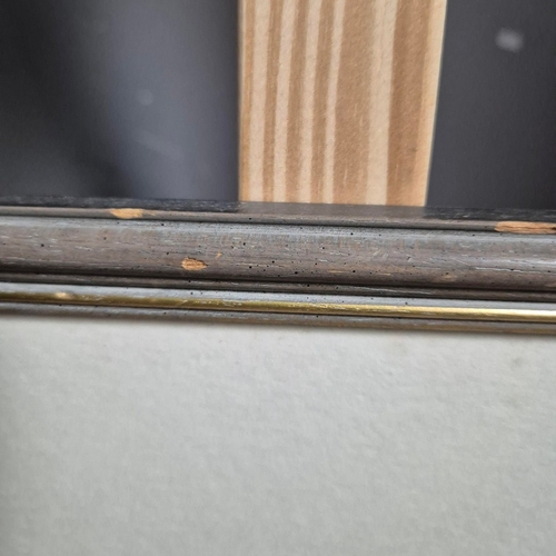 51 - MARISSA DAVIES. PILGRIMS WAY. Watercolour & Pastel, 14cms x 19cms, signed, Framed (Label for Anna Me... 