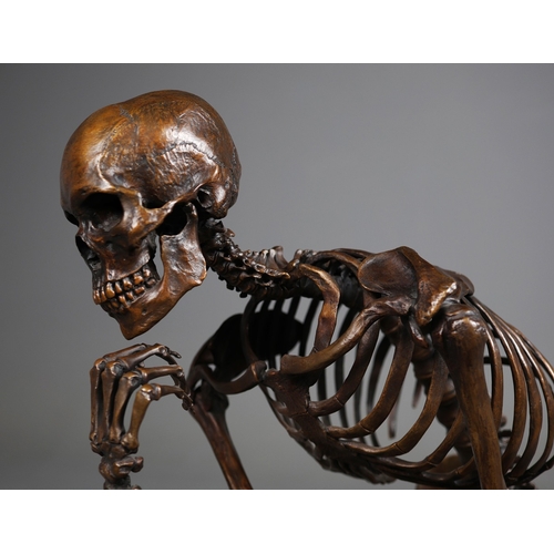 8 - AMANDA AND BJÖRN SJÖLING, NOBODY THOUGHT IT WOULD COME TO THIS. bronze on bronze chair, 103cm x 102c... 