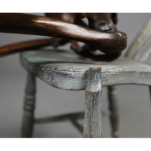 8 - AMANDA AND BJÖRN SJÖLING, NOBODY THOUGHT IT WOULD COME TO THIS. bronze on bronze chair, 103cm x 102c... 