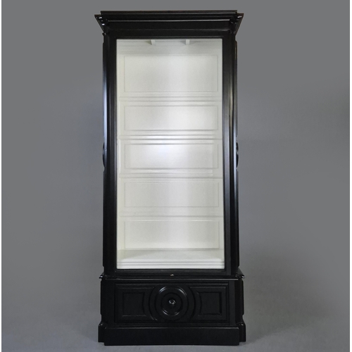 331 - ATTRIBUTED TO CASA PADRINO BOOKCASE. with adjustable shelves and panelled sides approx. 110 cm w x 4... 